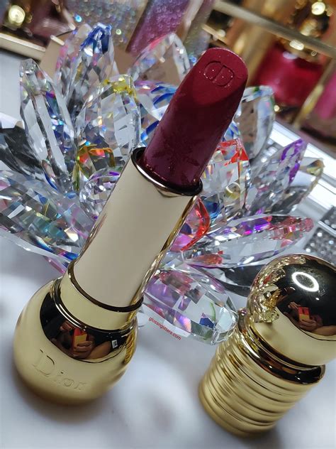 Dior Golden Nights Holiday Collection 071 Glittery Rose Lipstick 